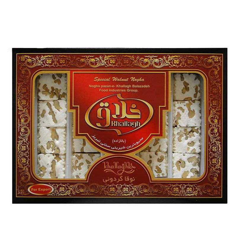 نوقا گردویی 40 درصد 20 لقمه