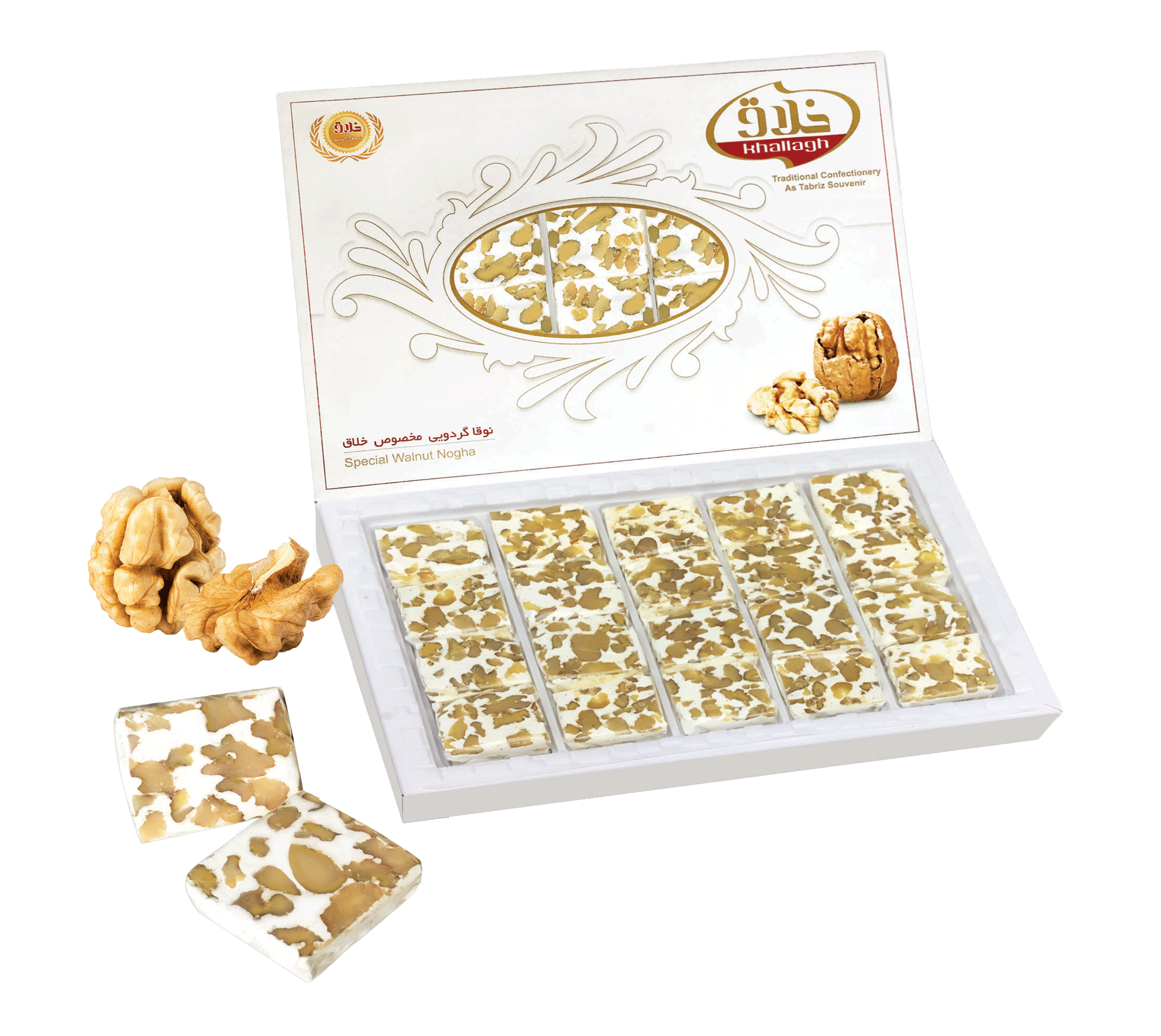 [17] نوقا گردویی 20%-جعبه 300 گرمی