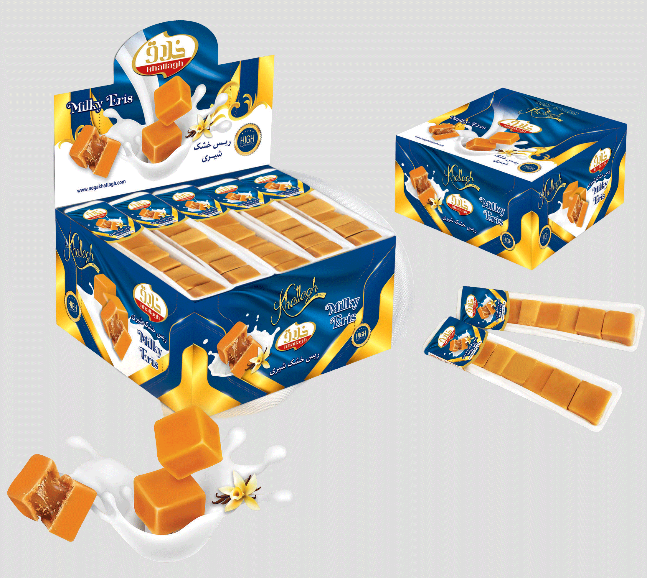 [03] ریس خشک شیری-سوپری 21 لقمه